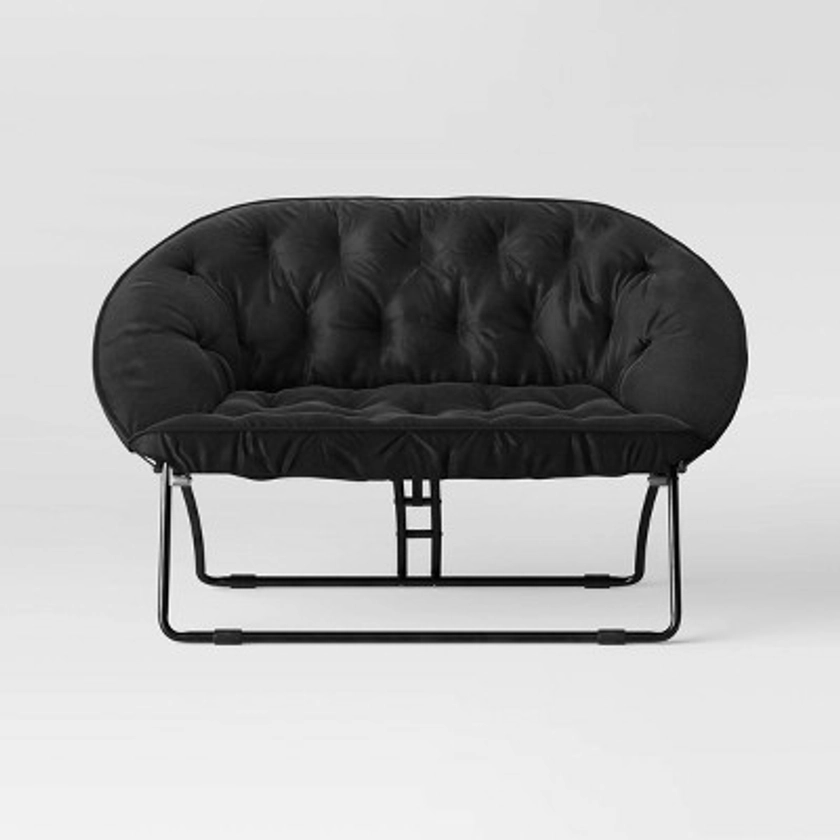 Double Dish Chair Black - Room Essentials&#8482;