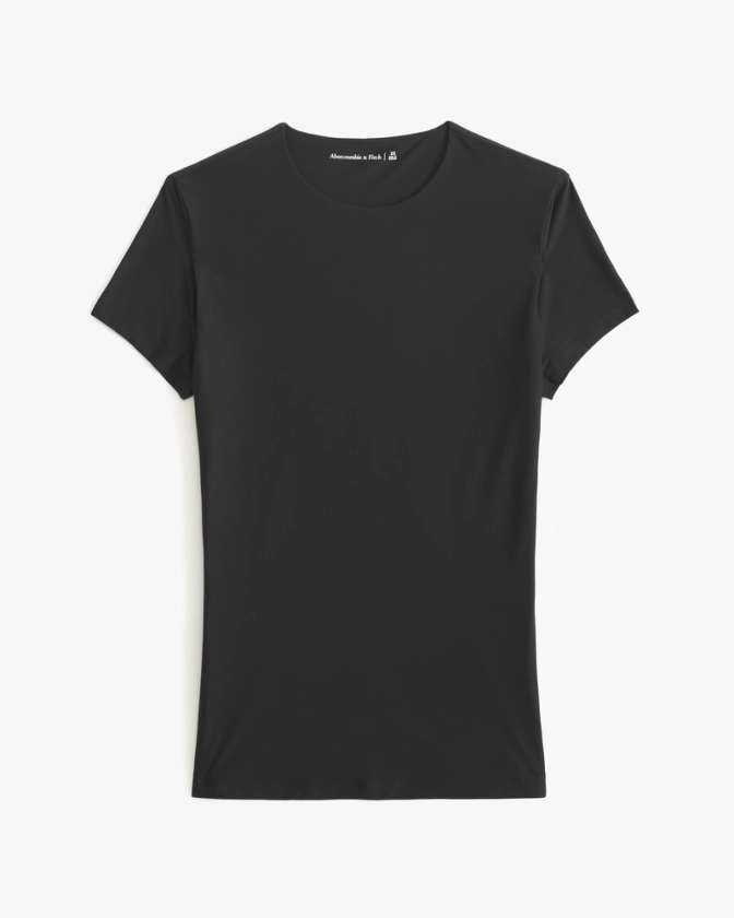 Women's Soft Matte Seamless Tuckable Baby Tee | Women's Tops | Abercrombie.com