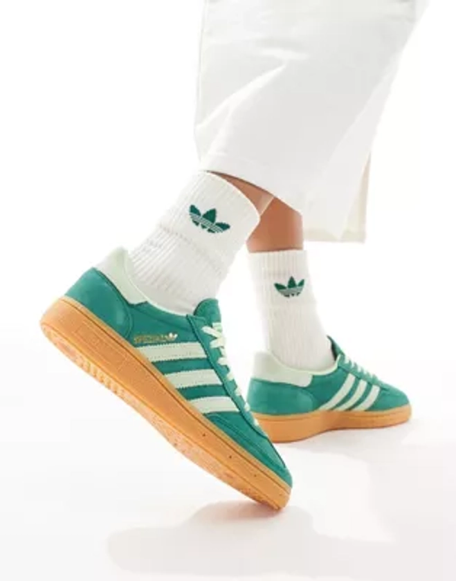 adidas Originals - Handball Spezial - Baskets - Vert forêt/vert citron | ASOS