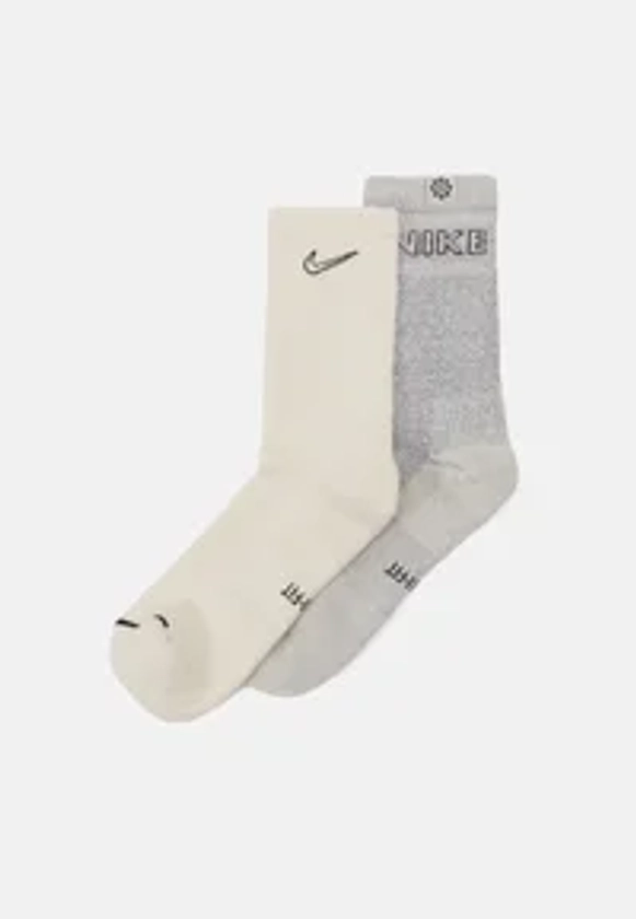 Nike Performance EVERYDAY CUSH CREW UNISEX 2 PACK - Chaussettes de sport - white/black/deep royal blue/black/multicolore - ZALANDO.FR