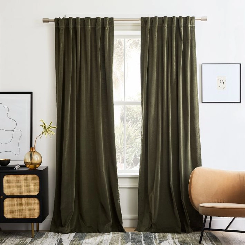 Cotton Velvet Curtain