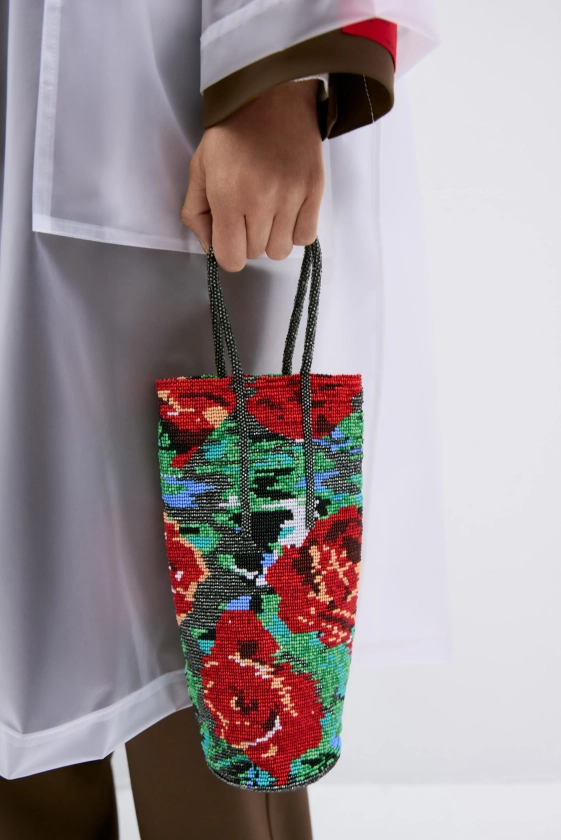 Beaded Bag Rosaleda Cordera