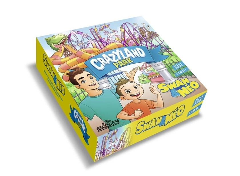 Swan et Néo : le jeu de société : crazyland park