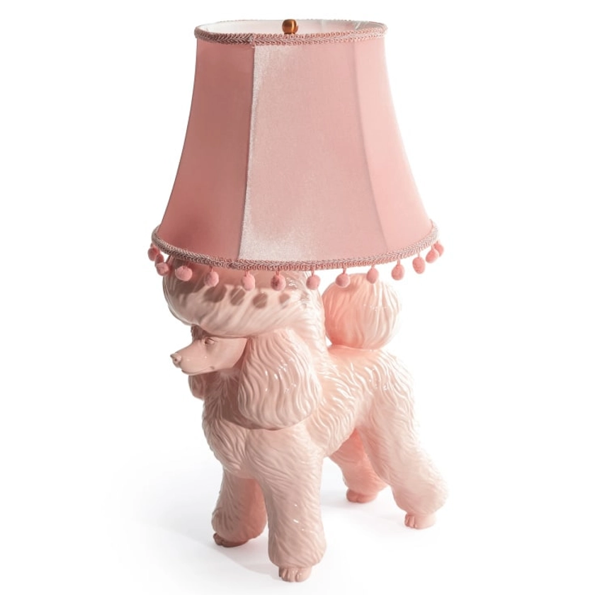Pink Poodle Table Lamp - Just Like Wendy's