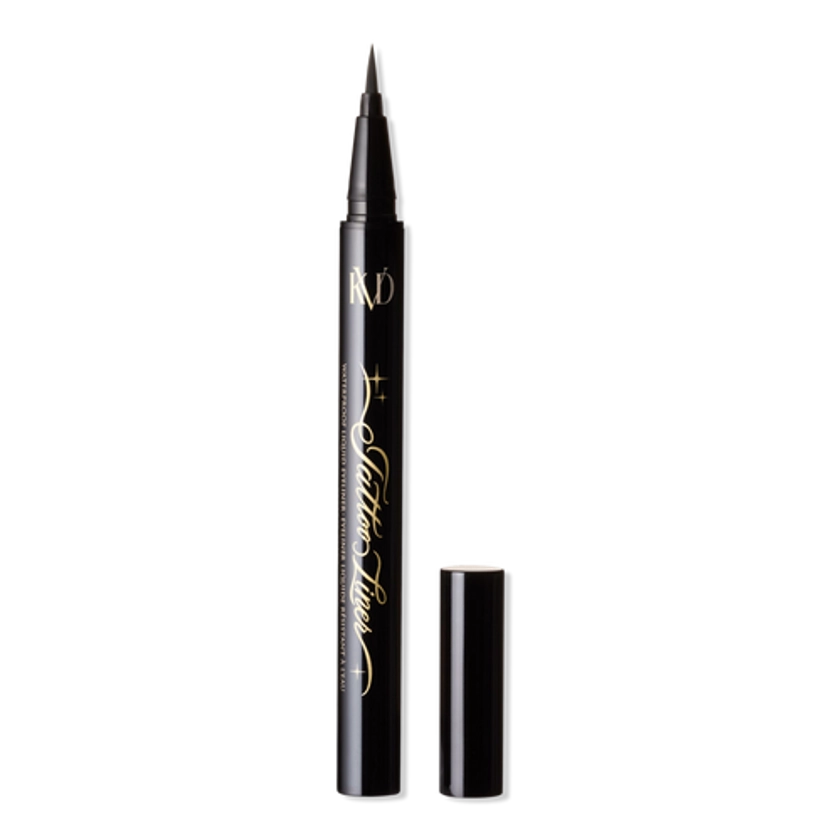 Trooper Black Tattoo Liner Waterproof Liquid Eyeliner - KVD Beauty | Ulta Beauty