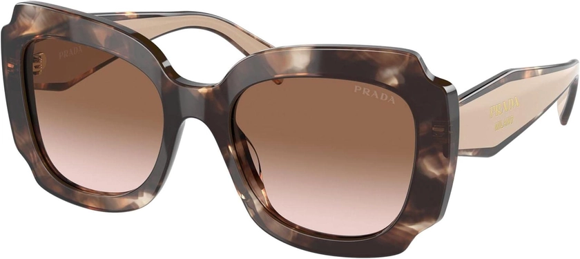 sunglasses Prada PR 16YS Havana/Brown Gradient One Size, womens