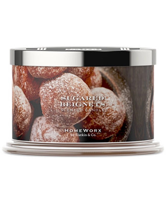HomeWorx By Slatkin & Co. Sugared Beignets Scented Candle, 18 oz. & Reviews - Candles & Diffusers - Home Decor - Macy's