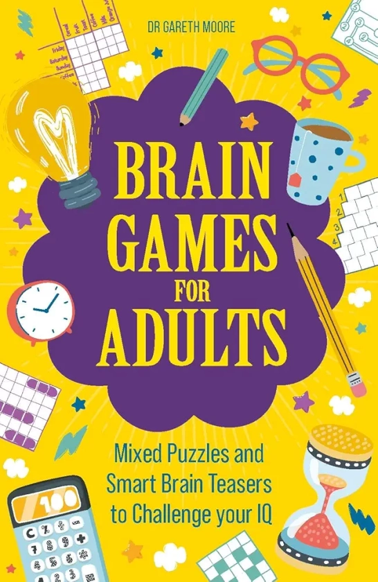BRAIN GAMES FOR ADULTS : Moore, Gareth: Amazon.in: Books
