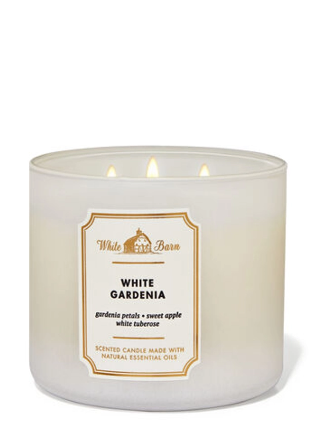 White Barn

White Gardenia


3-Wick Candle