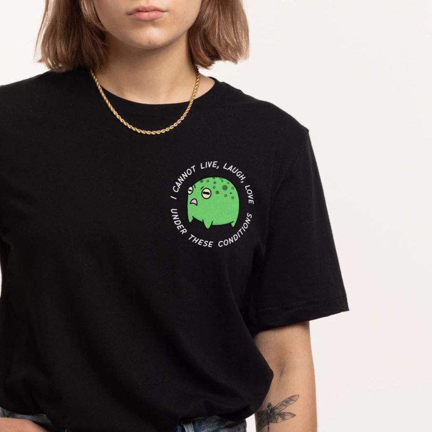 Angry Frog T-Shirt (Unisex)
