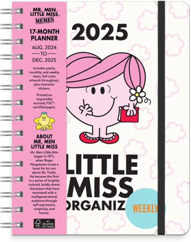 2025 Little Miss Organized Deluxe Compact Flexi Planners (17 months)Exclusive