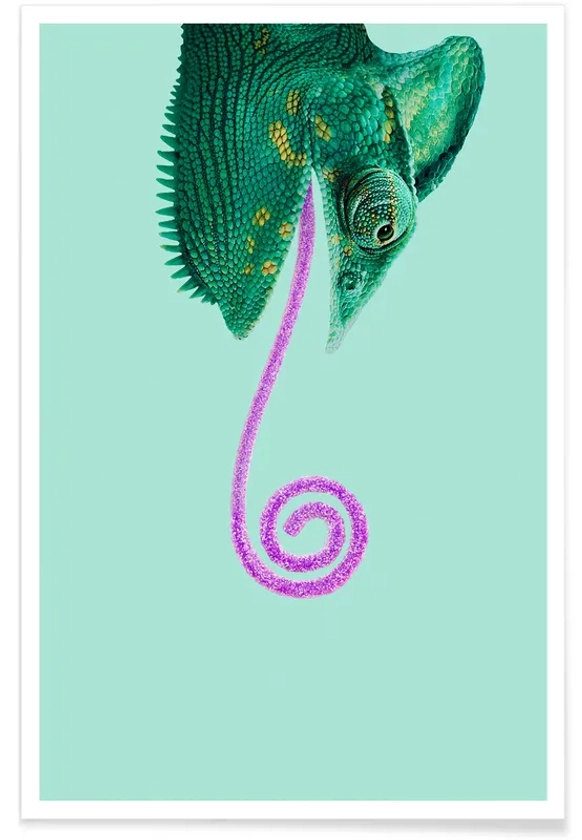 Candy Chameleon poster | JUNIQE