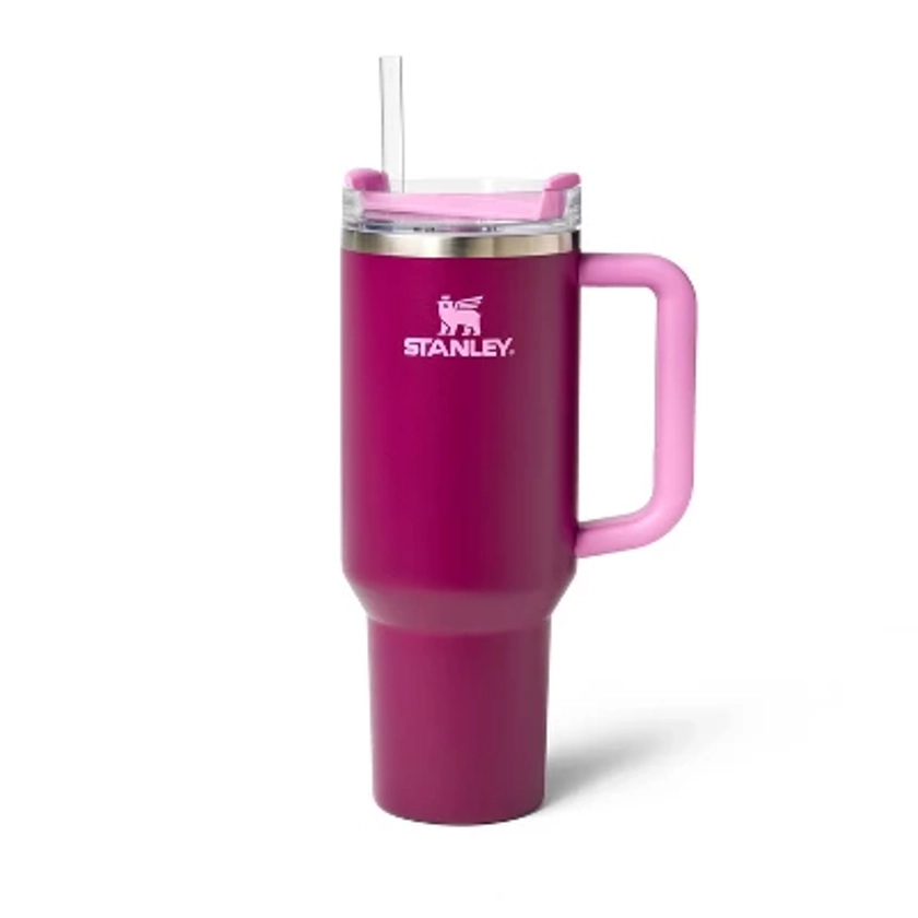 Stanley 40oz Stainless Steel H2.0 FlowState Quencher Tumbler Rose Bouquet - The Cuddle Collab