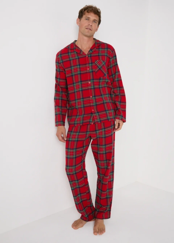 Red Check Family Pyjama Set - Medium