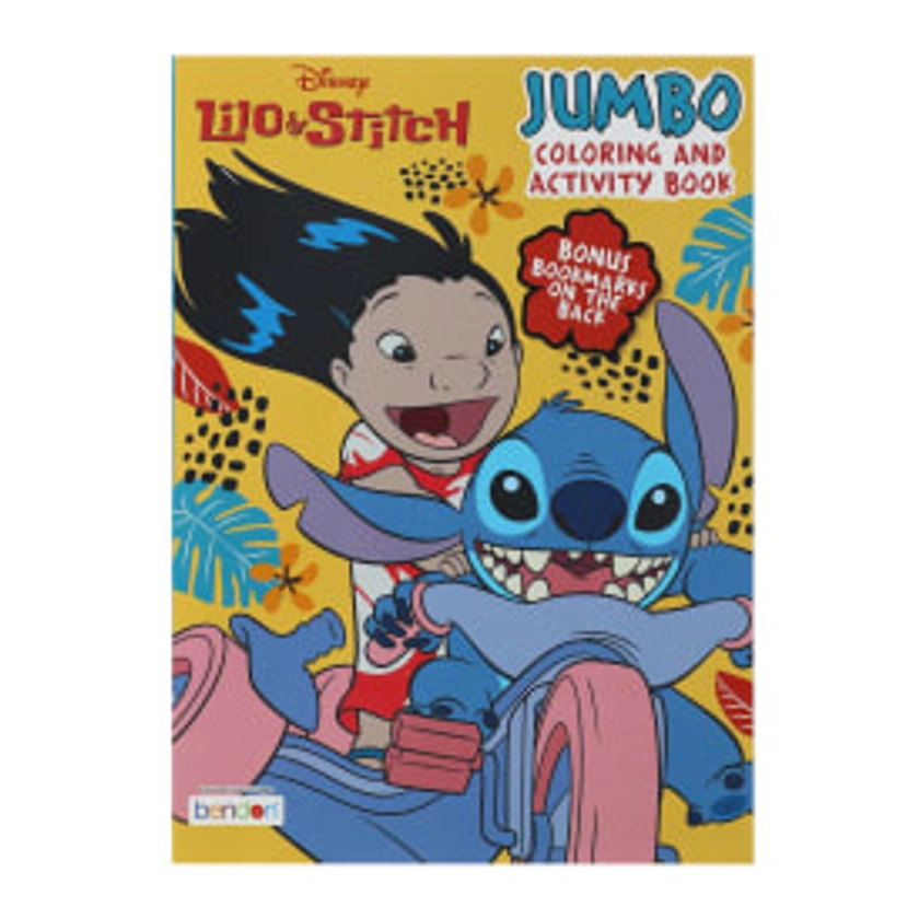 Disney Lilo & Stitch jumbo coloring & activity book | Five Below