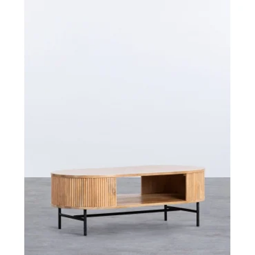 Table Basse en Bois de Manguier (115x60,5 cm) Viena
