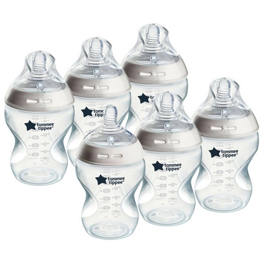 Buy Tommee Tippee Natural Start Anti-Colic Baby Bottle Pack of 6 | Baby bottles | Argos