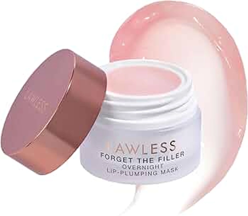 Lawless Forget the Filler Lip Mask - Sweet Dreams - Premium Overnight Lip Plumping Treatment with Natural Ingredients Designed to Plump, Hydrate, and Smooth Lips - 0.28 oz
