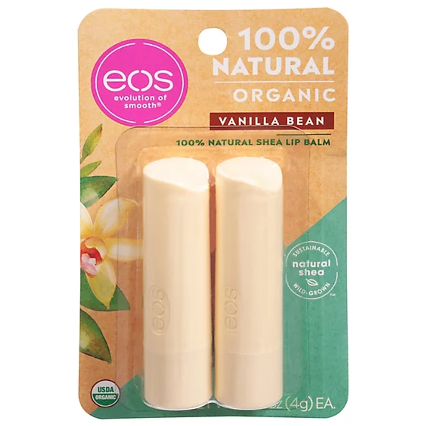 EOS Lip Balm Vanilla Bean - 2-0.14 Oz - Safeway