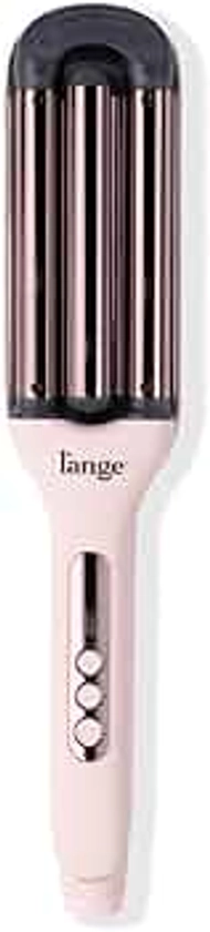 L'ANGE Hair Le Vogue Titanium Deep Waver Blush | | Titanium 3 Barrel Waving Tool | 10-Second Smart Timer for Easy Styling | Adjustable Temperature: 250-450°F