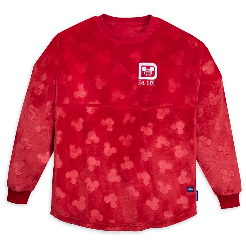 Mickey Mouse Icon Plush Spirit Jersey for Adults – Walt Disney World – Red | Disney Store