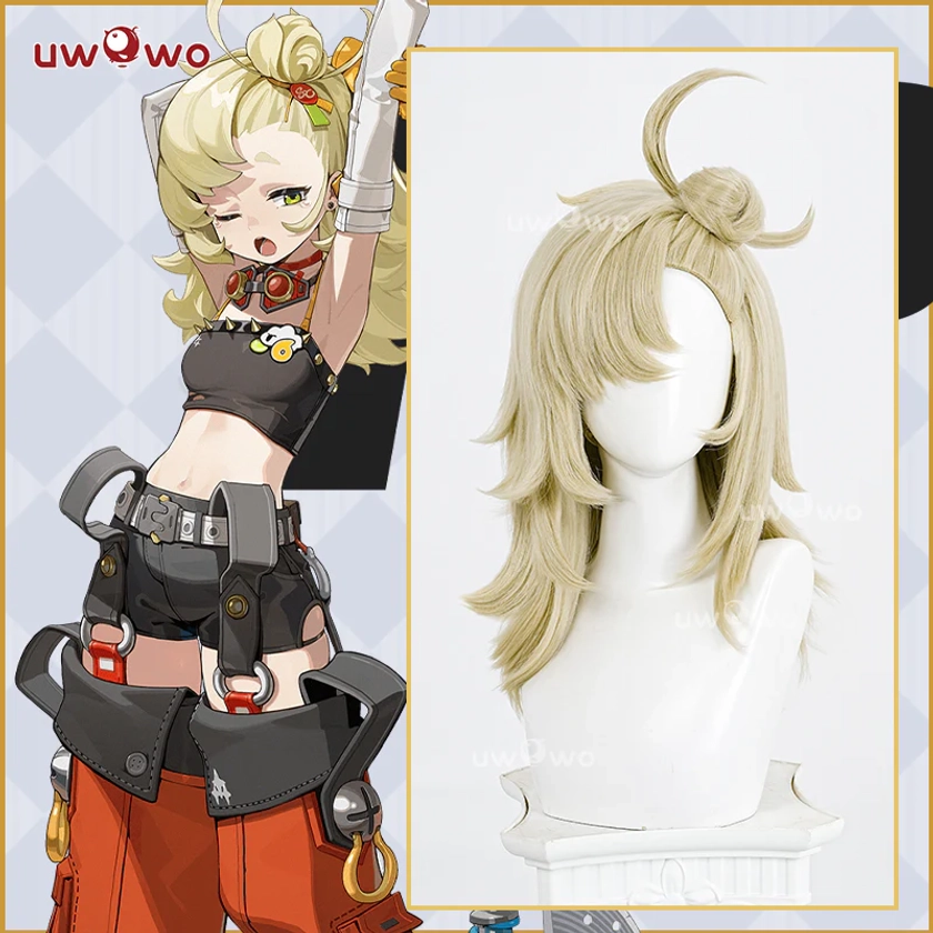 【Pre-sale】Uwowo Game Zenless Zone Zero ZZZ Piper Wheel Cosplay Wig Lon