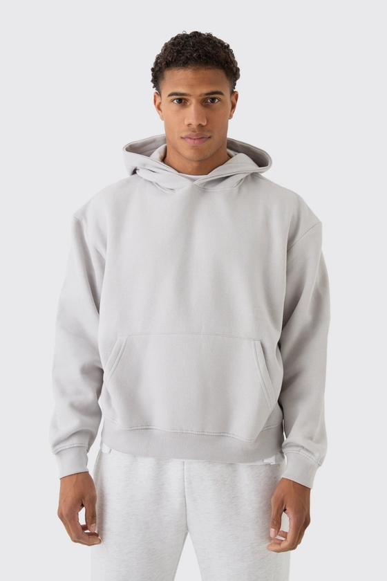 Basic Oversized Boxy Hoodie | boohooMAN UK