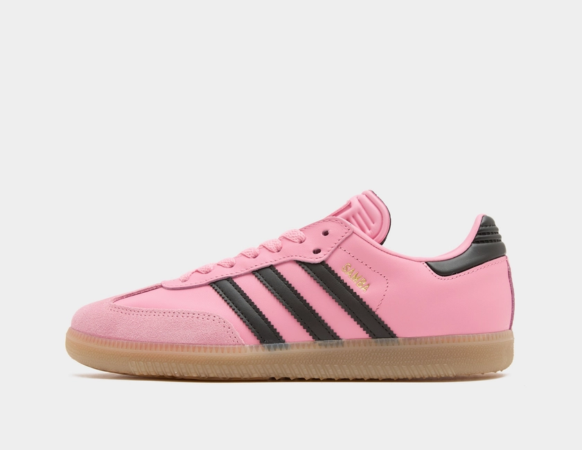 Pink adidas Originals x Lionel Messi Samba | size? 