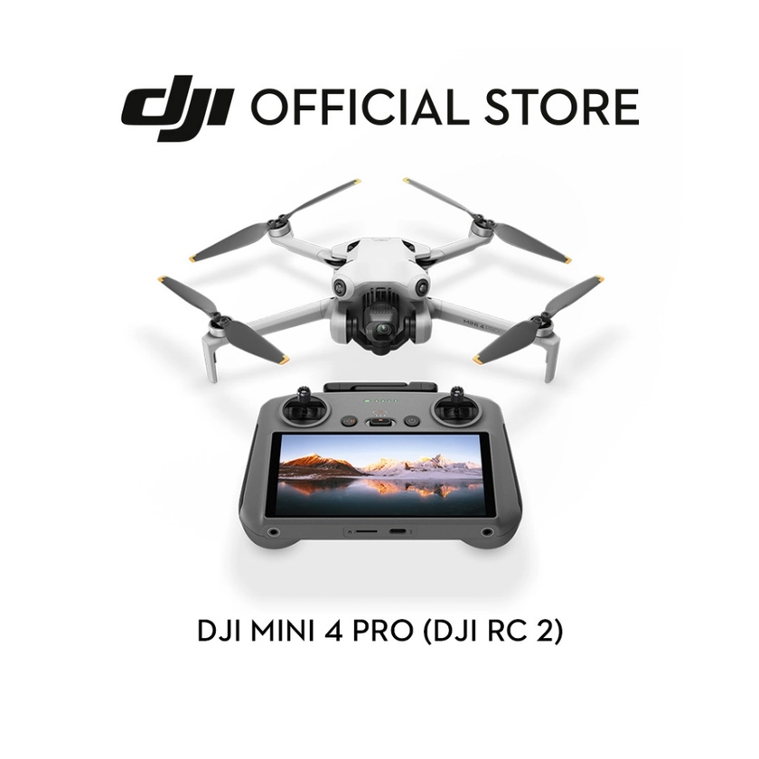 DJI Mini 4 Pro - Camera Drone | 4K/60fps HDR True Vertical Shooting | Omnidirectional Obstacle Sensing