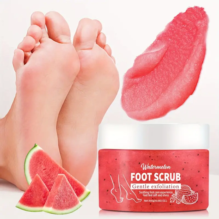 Hydrating Watermelon Foot Scrub Gentle Exfoliator - Temu