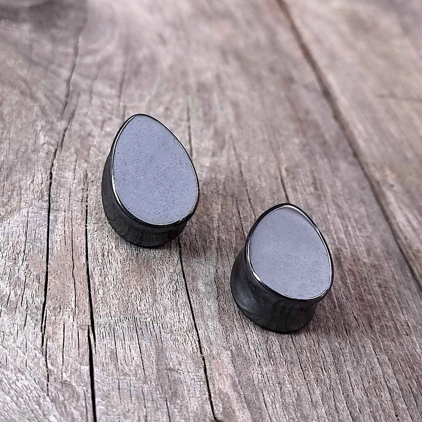 Hématite Teardrops - Maedusa Body Jewelry