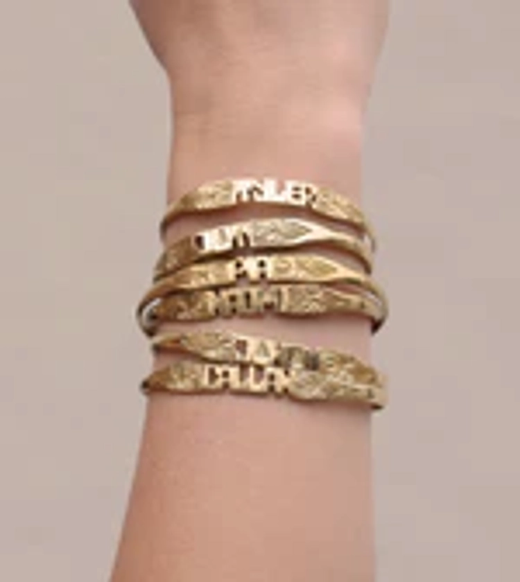 CUSTOM BALI WORD BRACELET | CLEOBELLA