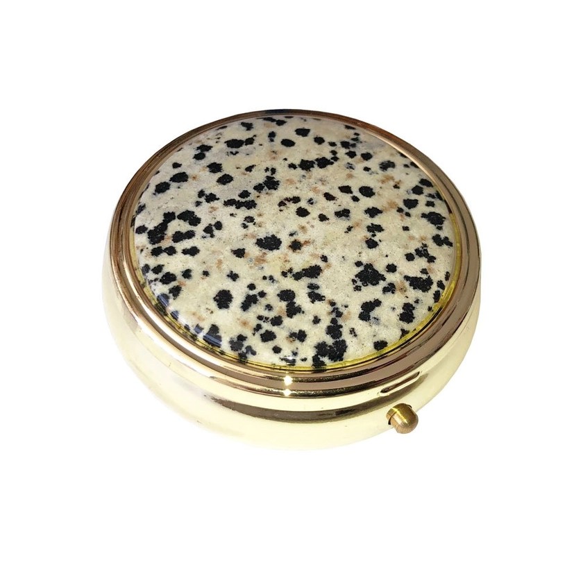 Pill Box - Dalmatian Jasper