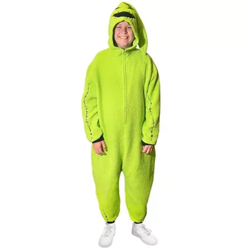 Adult Oogie Boogie One Piece Zipster Costume - The Nightmare Before Christmas