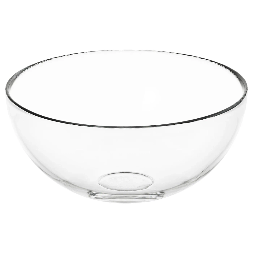 BLANDA Serving bowl - clear glass 20 cm