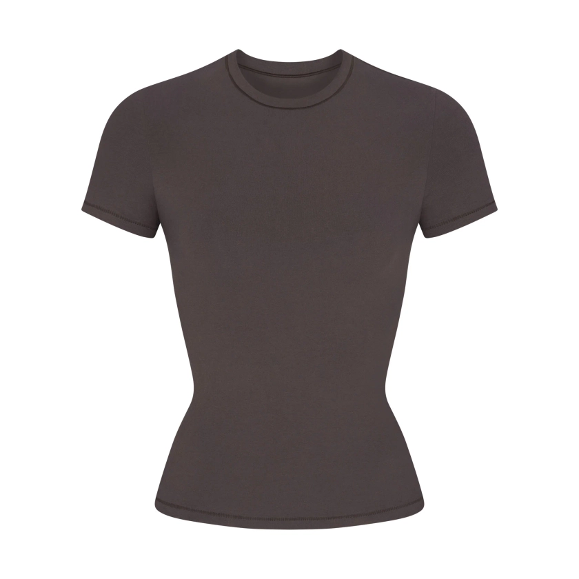 COTTON JERSEY T-SHIRT | IRON