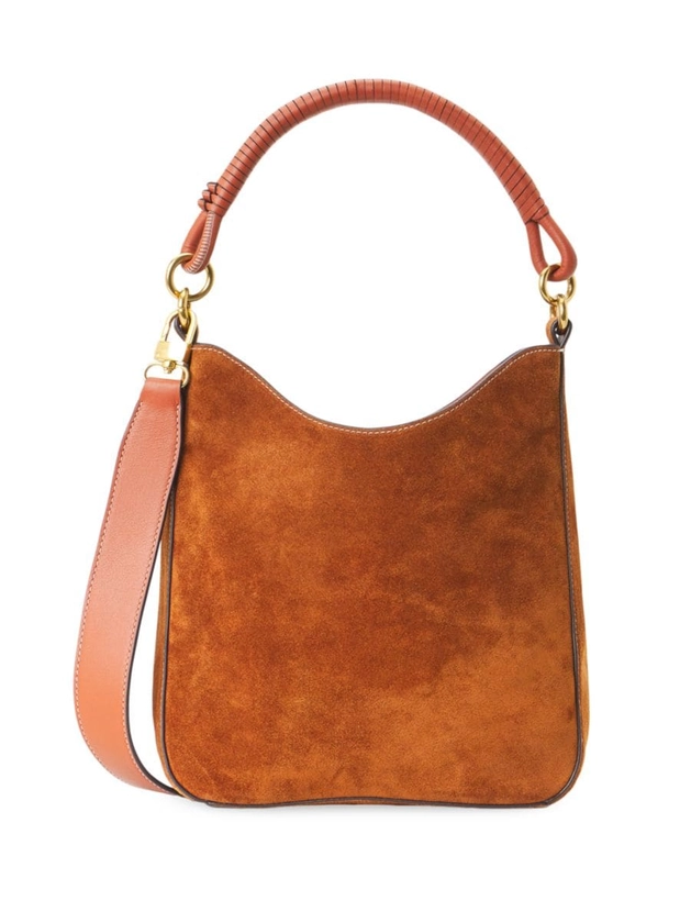 Shop Staud Mel Suede Hobo Bag | Saks Fifth Avenue