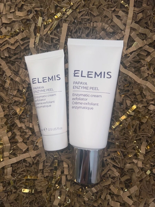 Elemis Papaya Enzyme Peel 50ml & 15ml Duo Brand New & Foil Sealed