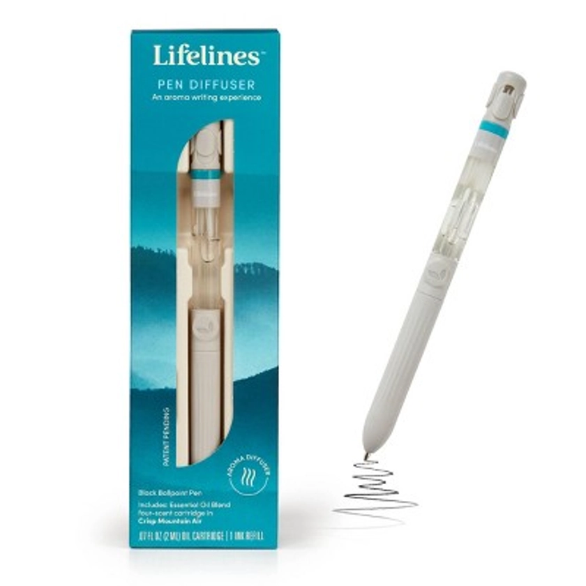 Lifelines Pen Diffuser: Aromatherapy for Focus, Energy & Joy, No Battery Needed