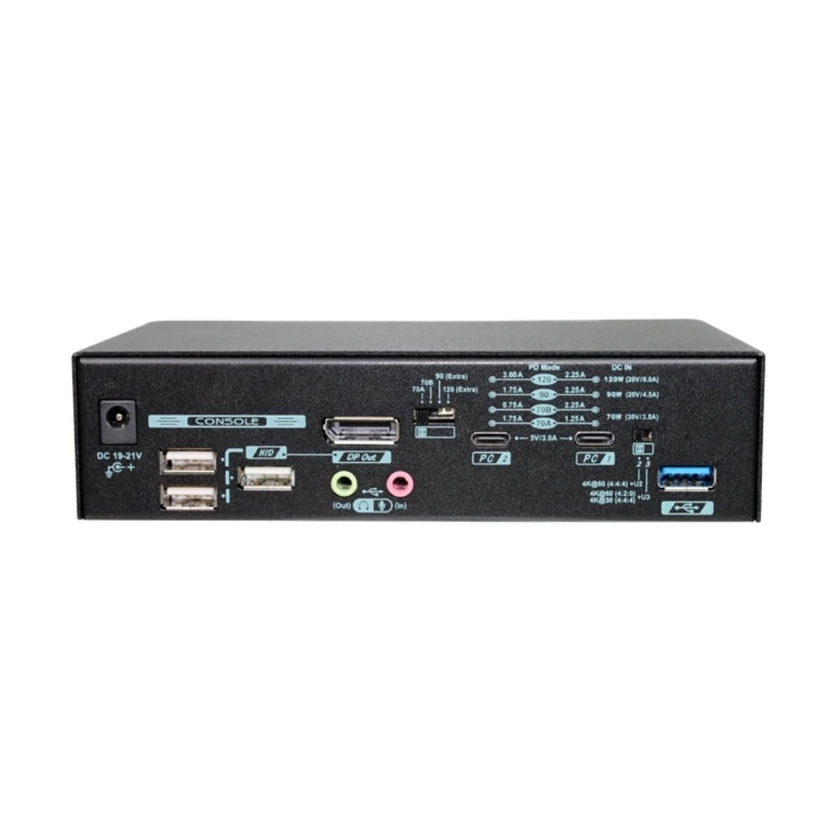 (B-STOCK) USB-C KVM Switch v2 (with USB Power Delivery / 70watts) — Level1Techs Store