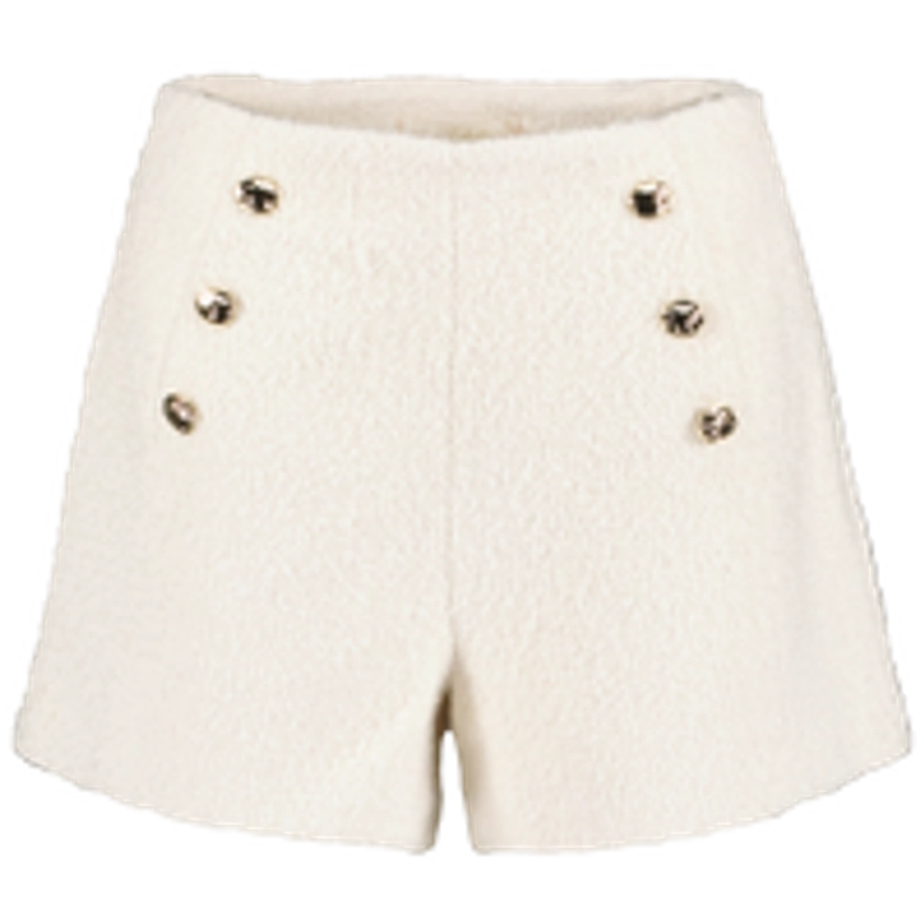 Short taille haute | Blanc cassé | NEW YORKER