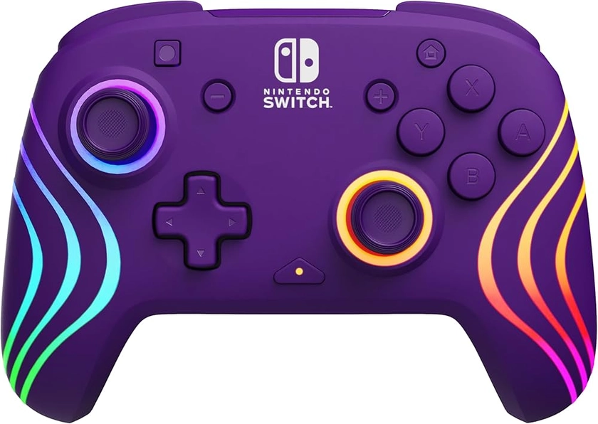 PDP Afterglow Wave Wireless Controller Purple Nintendo Switch : Amazon.co.uk: PC & Video Games