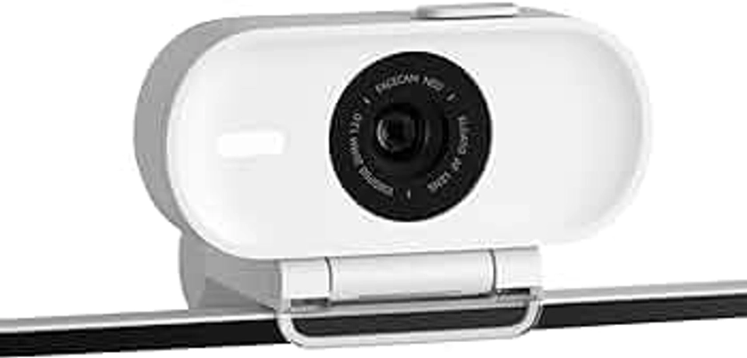 Elgato Facecam Neo – Webcam Full HD avec bouchon de confidentialité et correction de lumière pour visioconférence, streaming, Teams/Zoom/Slack/OBS/Twitch/YouTube, etc. – USB-C/Plug-and-play sur PC/Mac