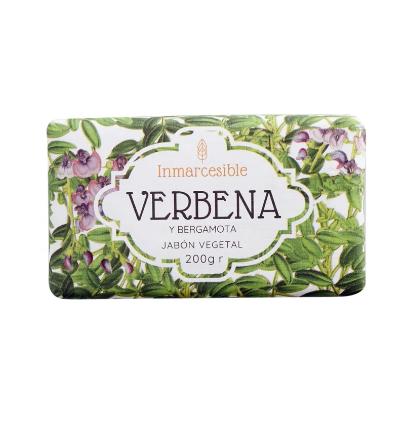 Jabón Vegetal en Barra 200 gr - Verbena y Bergamota