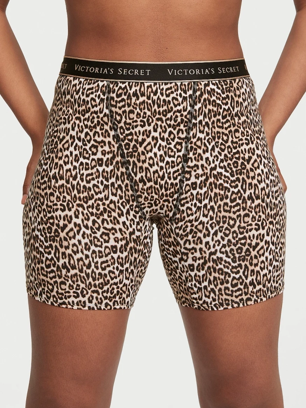 Buy Logo Cotton High-Waist Boxer Brief - Order Panties online 5000008879 - Victoria's Secret US