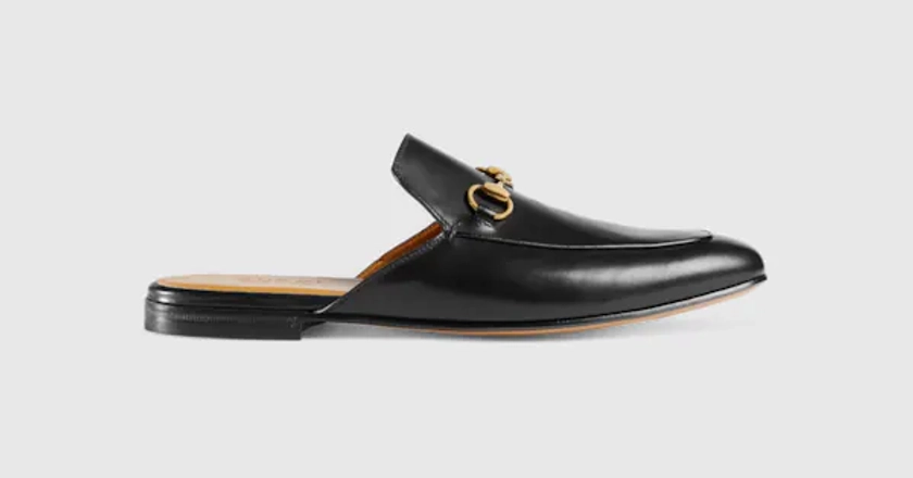 Gucci Men's Princetown Leather slipper