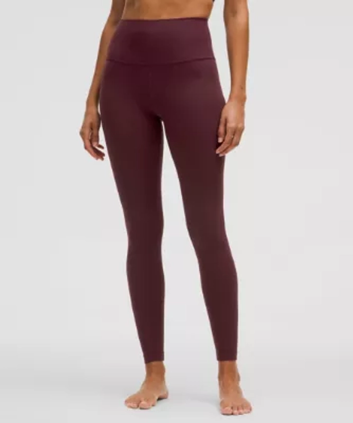 lululemon Align™ High-Rise Ribbed Pant 28" | Lululemon UK