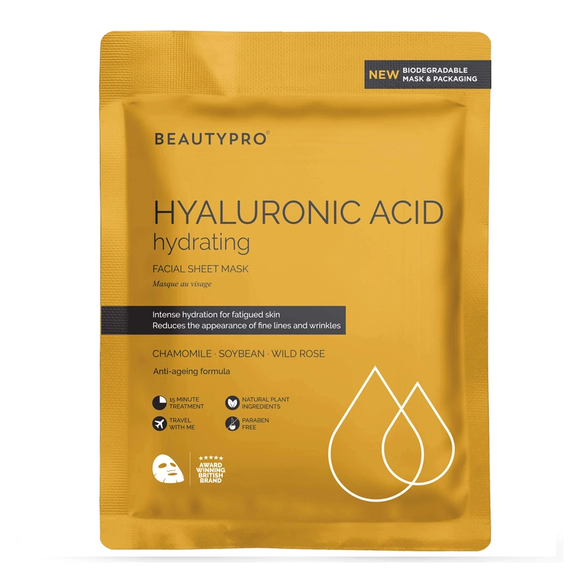 Hyaluronic Acid Hydrating Facial Sheet Mask - Peace With The Wild