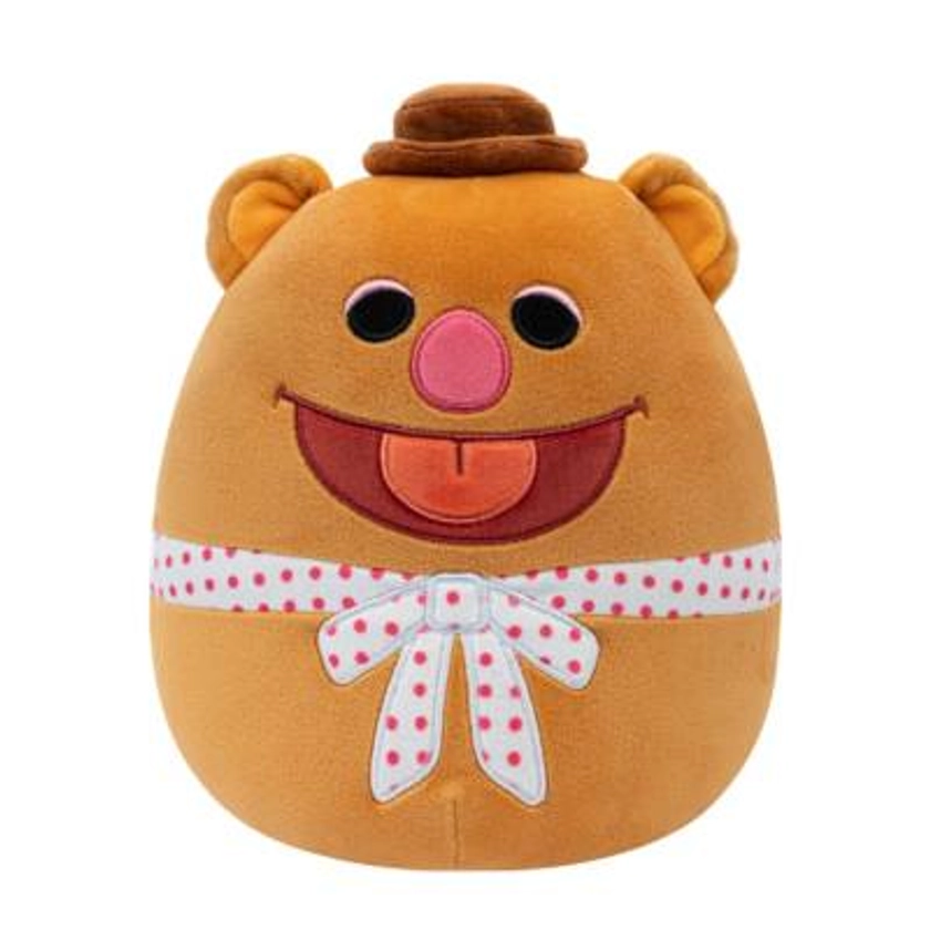 Jazwares Fozzie Bear Squishmallows Medium Soft Toy, The Muppets -20.5cm | Disney Store