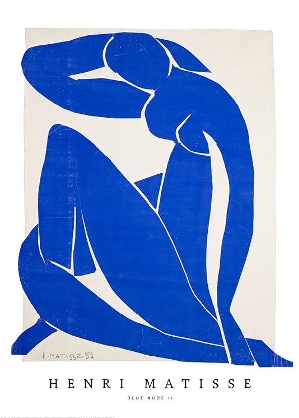 Matisse - Blue Nude II Juliste